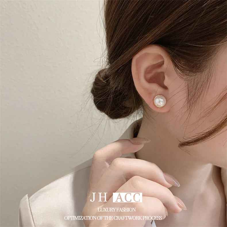 Magnetic Pearl Ear Clips/Earrings – New Summer Collection! Non-Piercing Design with Magnet Closure, Perfect for Pearl Ear Accessories Without Holes.