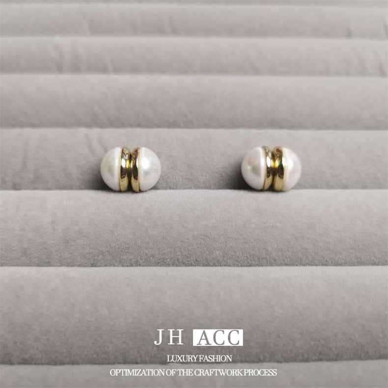 Magnetic Pearl Ear Clips/Earrings – New Summer Collection! Non-Piercing Design with Magnet Closure, Perfect for Pearl Ear Accessories Without Holes.
