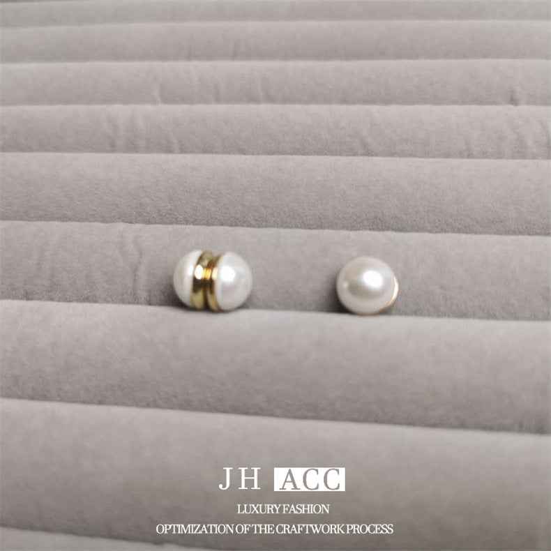 Magnetic Pearl Ear Clips/Earrings – New Summer Collection! Non-Piercing Design with Magnet Closure, Perfect for Pearl Ear Accessories Without Holes.