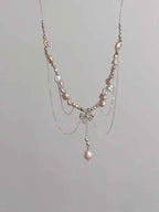 selling Best - seller | Pearl Tassel Collarbone Chain, Interpreting Ultimate Elegance