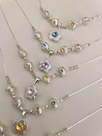 Going Viral! Flower - Pendant Pearl Necklace, with Soaring Popularity