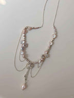 selling Best - seller | Pearl Tassel Collarbone Chain, Interpreting Ultimate Elegance