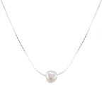 [Special Offer Products] 2022 New Niche Design Minimalist Pearl 925 Sterling Silver Clavicle Chain Temperament Premium Necklace