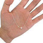 [Special Offer Products] AB chain niche design accessories pearl necklace women's simple cold style fashion temperament short versatile collarbone chain