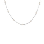 [Special Offer Products] Light Luxury Niche Sweater Chain Gypsy Sterling Silver ins Pearl Necklace Women's Design Fashion Collarbone Chain
