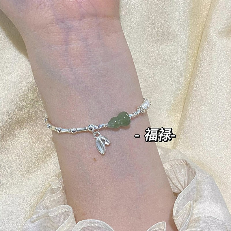 [Special Offer Products] Natural Irregular Pearl S925 Sterling Silver Bracelet Women's Beaded Crushed Silver Cold Wind Niche Temperament Versatile Jewelry