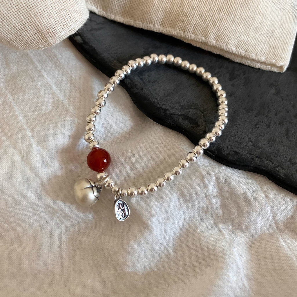 [Special Offer Products] Natural Irregular Pearl S925 Sterling Silver Bracelet Women's Beaded Crushed Silver Cold Wind Niche Temperament Versatile Jewelry