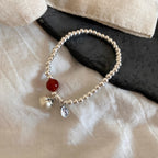 [Special Offer Products] Natural Irregular Pearl S925 Sterling Silver Bracelet Women's Beaded Crushed Silver Cold Wind Niche Temperament Versatile Jewelry