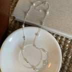 [Special Offer Products] Niche Design Snake Bone Pearl Necklace Women's New Popular Temperament Versatile Premium Light Luxury Clavicle Chain