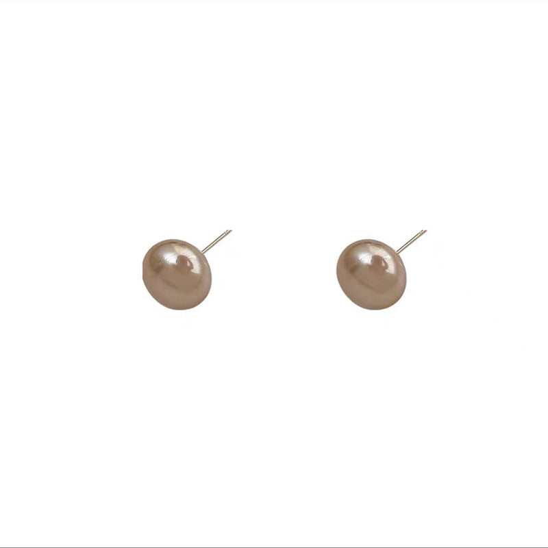 [Special Offer Products] 925 Silver Needle INS Star Same Pearl Stud Earrings Women's Simple Retro Temperament Versatile Earrings Niche Earrings