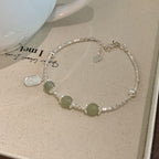 [Special Offer Products] Natural Irregular Pearl S925 Sterling Silver Bracelet Women's Beaded Crushed Silver Cold Wind Niche Temperament Versatile Jewelry