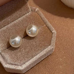 [Special Offer Products] 925 Silver Needle INS Star Same Pearl Stud Earrings Women's Simple Retro Temperament Versatile Earrings Niche Earrings