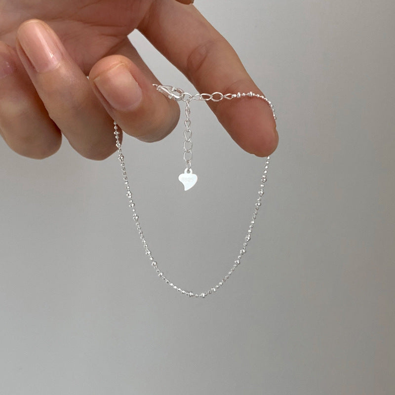 [Special Offer Products] Natural Irregular Pearl S925 Sterling Silver Bracelet Women's Beaded Crushed Silver Cold Wind Niche Temperament Versatile Jewelry