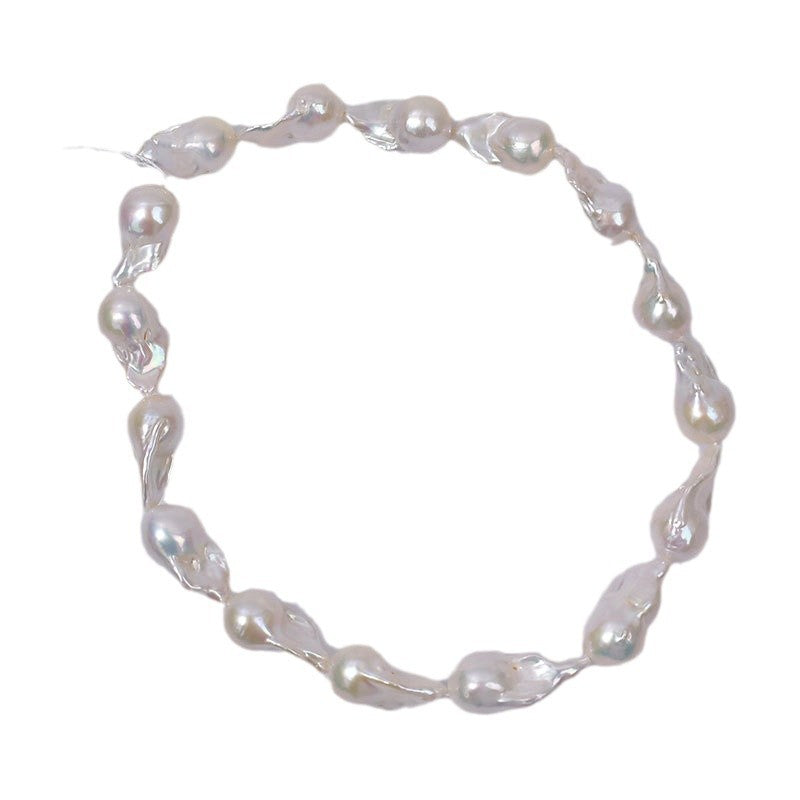 New 12-22mm Baroque Mermaid Pearl Freshwater Irregular Pearl Natural Shaped Bead String DIY Accessories