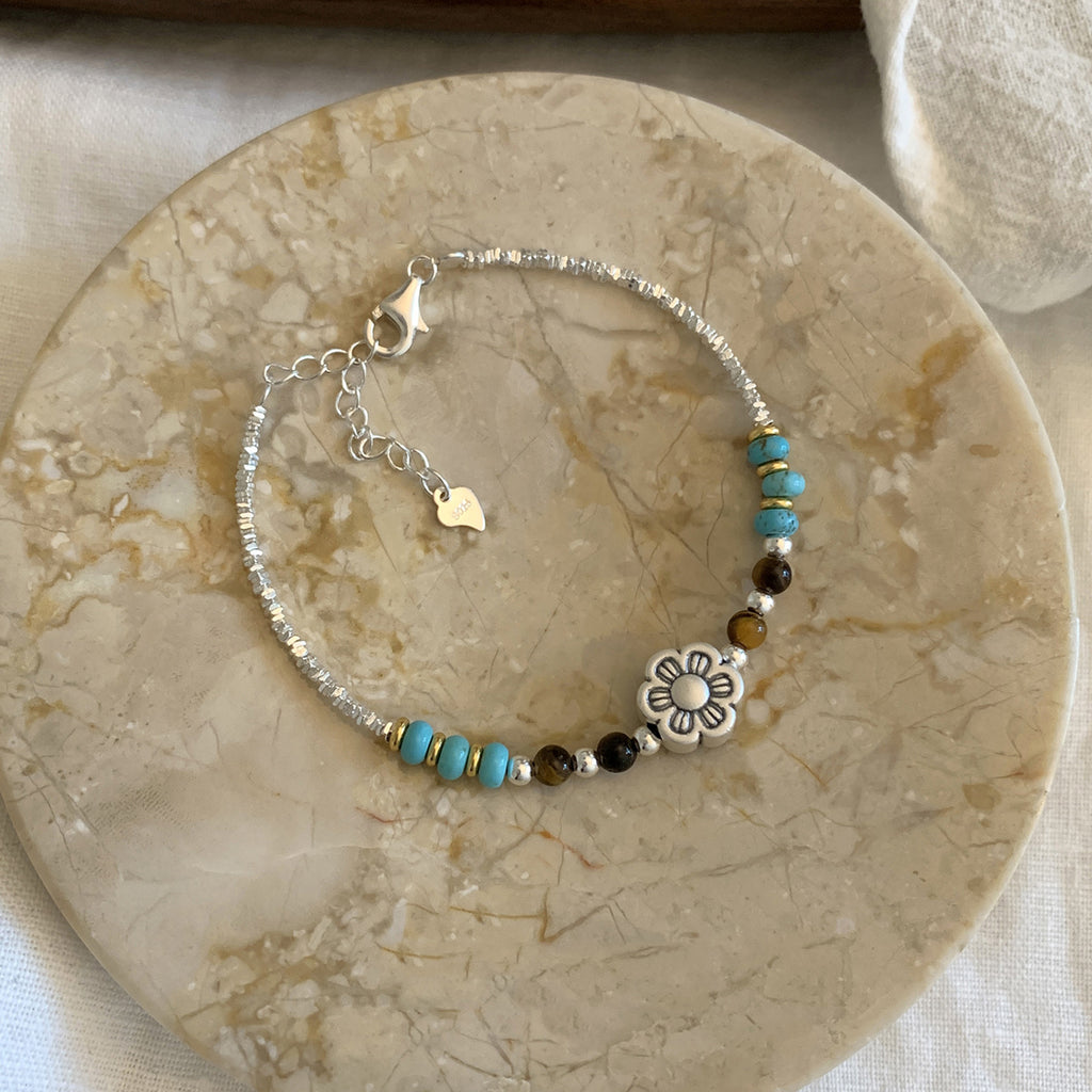 [Special Offer Products] Natural Irregular Pearl S925 Sterling Silver Bracelet Women's Beaded Crushed Silver Cold Wind Niche Temperament Versatile Jewelry