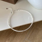 [Special Offer Products] Natural Irregular Pearl S925 Sterling Silver Bracelet Women's Beaded Crushed Silver Cold Wind Niche Temperament Versatile Jewelry