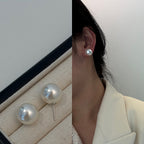 [Special Offer Products] 925 Silver Needle INS Star Same Pearl Stud Earrings Women's Simple Retro Temperament Versatile Earrings Niche Earrings