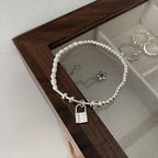 [Special Offer Products] Natural Irregular Pearl S925 Sterling Silver Bracelet Women's Beaded Crushed Silver Cold Wind Niche Temperament Versatile Jewelry