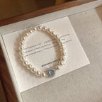 [Special Offer Products] Natural Irregular Pearl S925 Sterling Silver Bracelet Women's Beaded Crushed Silver Cold Wind Niche Temperament Versatile Jewelry