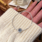 [Special Offer Products] Natural Irregular Pearl S925 Sterling Silver Bracelet Women's Beaded Crushed Silver Cold Wind Niche Temperament Versatile Jewelry