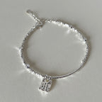 [Special Offer Products] Natural Irregular Pearl S925 Sterling Silver Bracelet Women's Beaded Crushed Silver Cold Wind Niche Temperament Versatile Jewelry