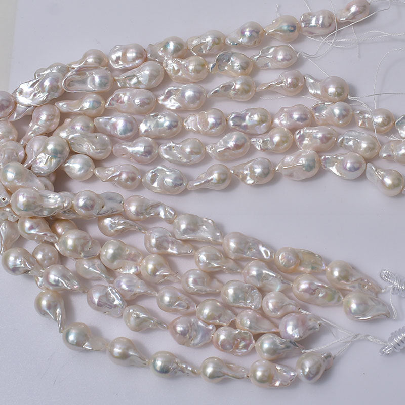 New 12-22mm Baroque Mermaid Pearl Freshwater Irregular Pearl Natural Shaped Bead String DIY Accessories