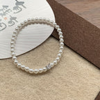 [Special Offer Products] Natural Irregular Pearl S925 Sterling Silver Bracelet Women's Beaded Crushed Silver Cold Wind Niche Temperament Versatile Jewelry