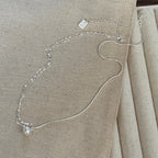 [Special Offer Products] AB Chain Pearl Necklace Women's Light Luxury Asymmetrical Design Sense Simple ins Style Fashion Versatile Clavicle Chain
